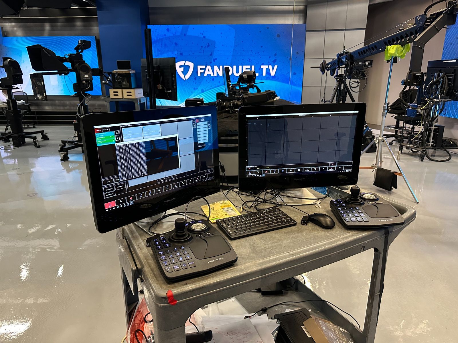Shading and robotics control position