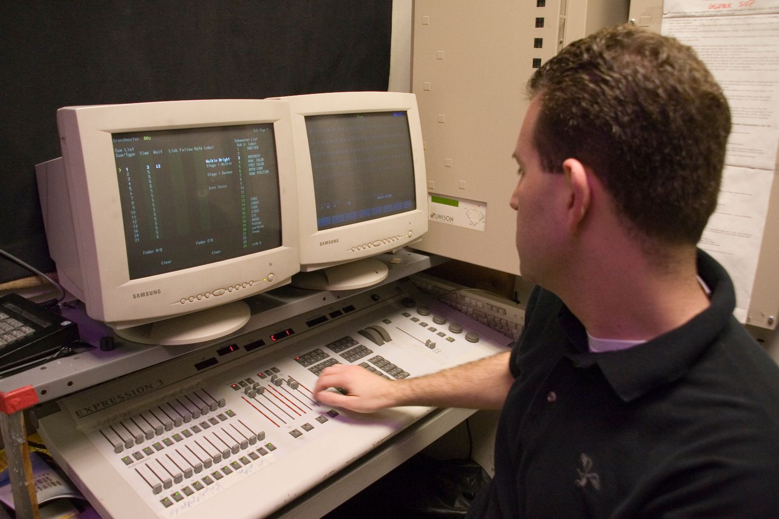 Live event operations control position