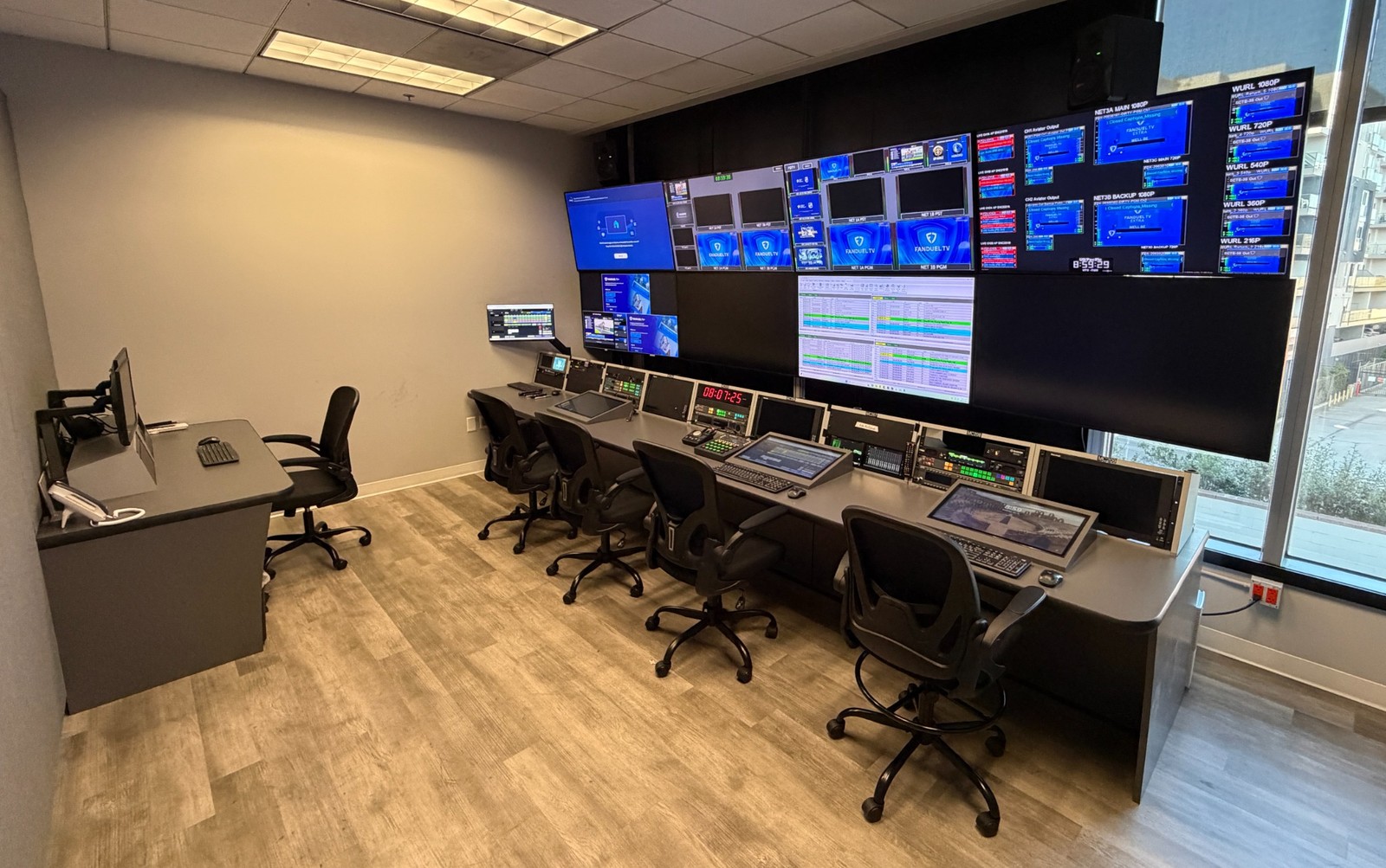 Master Control completed room