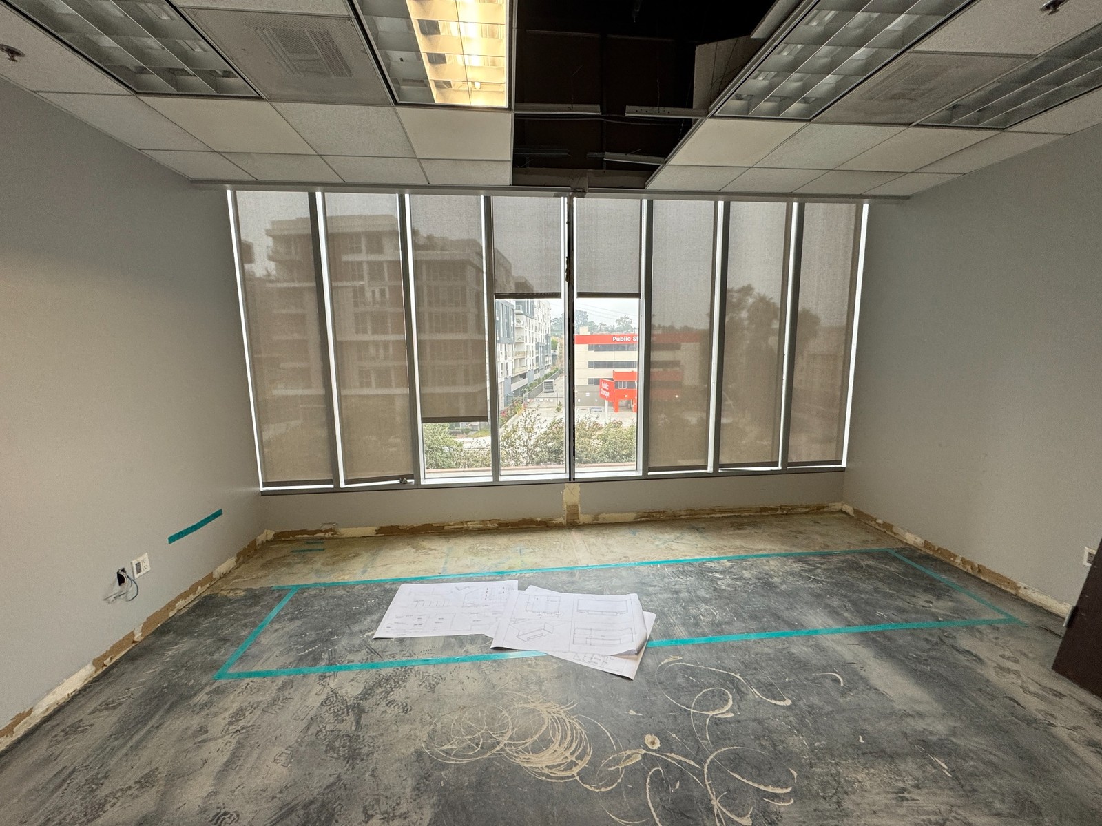 Master Control pre build room layout