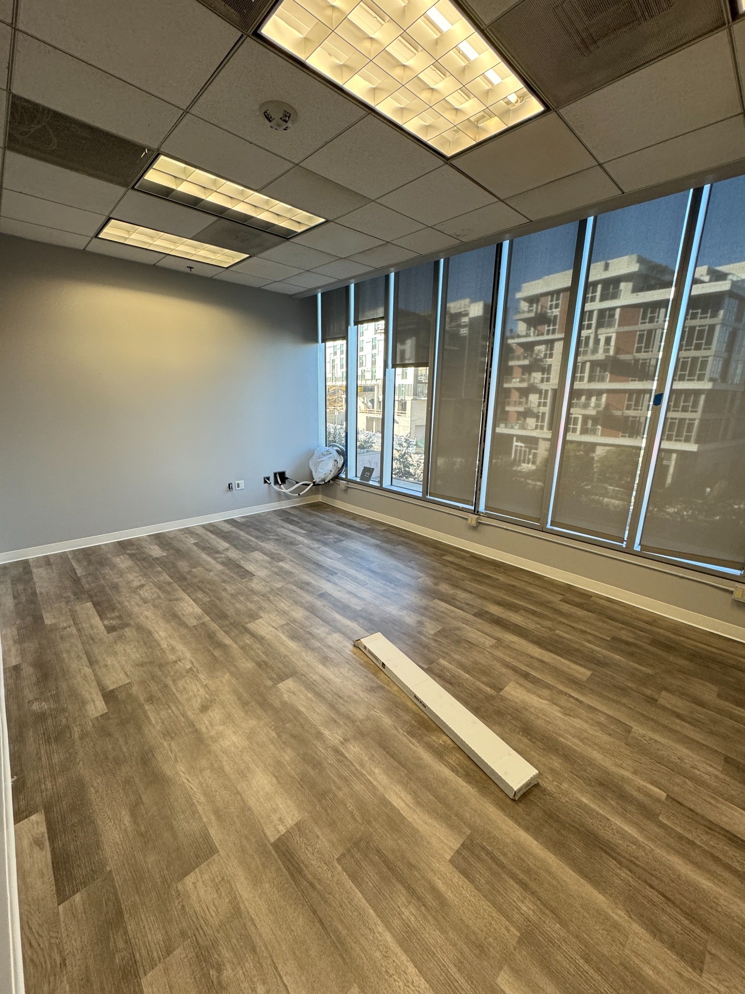 Master Control room during buildout